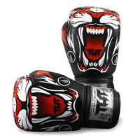 TUFF - Tiger Boxing Gloves - Black